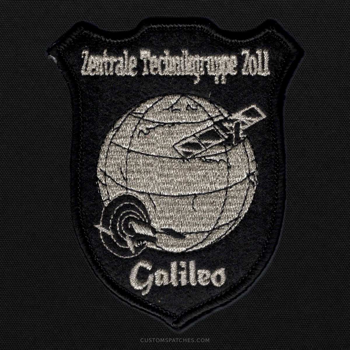 Zentrale Technikgruppe Zoll Galileo – Central Customs Technical Support Group – Germany – Patch
