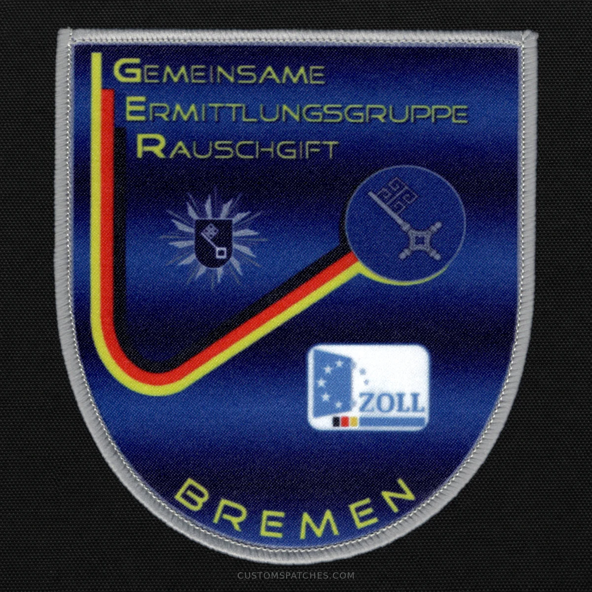 GEMEINSAME ERMITTLUNGSGRUPPE RAUSCHGIFT BREMEN – Section 600 - Joint Narcotics Investigation Group Bremen – Germany – Patch
