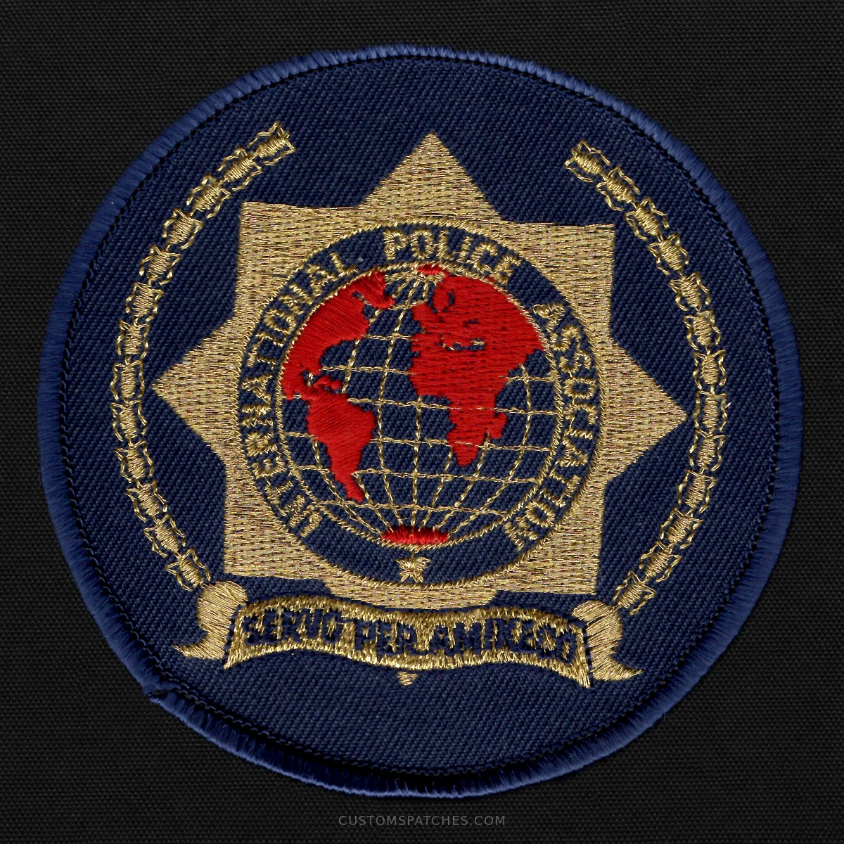 INTERNATIONAL POLICE ASSOCIATION SERVO PER AMIKECO – Germany – Patch