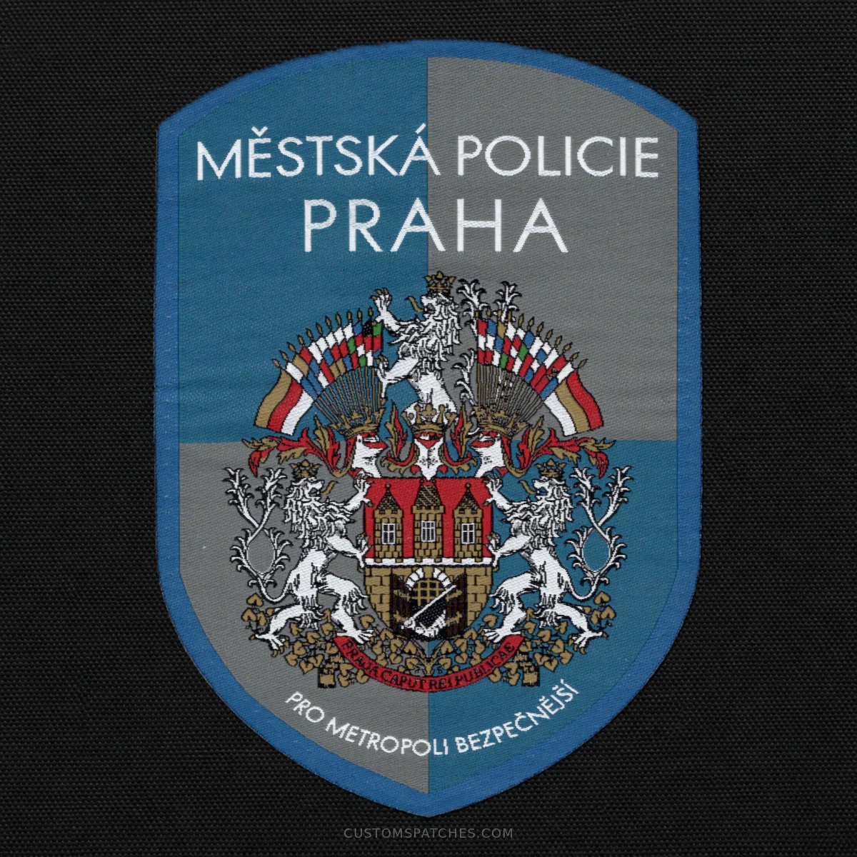 MĚSTSKÁ POLICIE PRAHA PRO METROPOLI BEZPEČNĚJŠÍ – Czechia – Patch