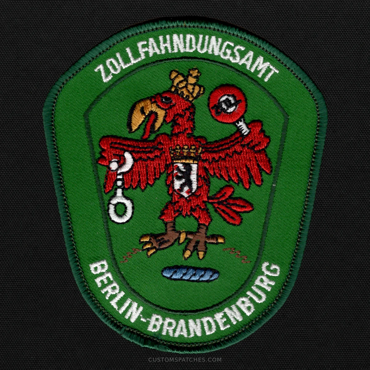 ZOLLFAHNDUNGSAMT BERLIN-BRANDENBURG – Customs Investigation Office Berlin-Brandenburg – Germany – Patch