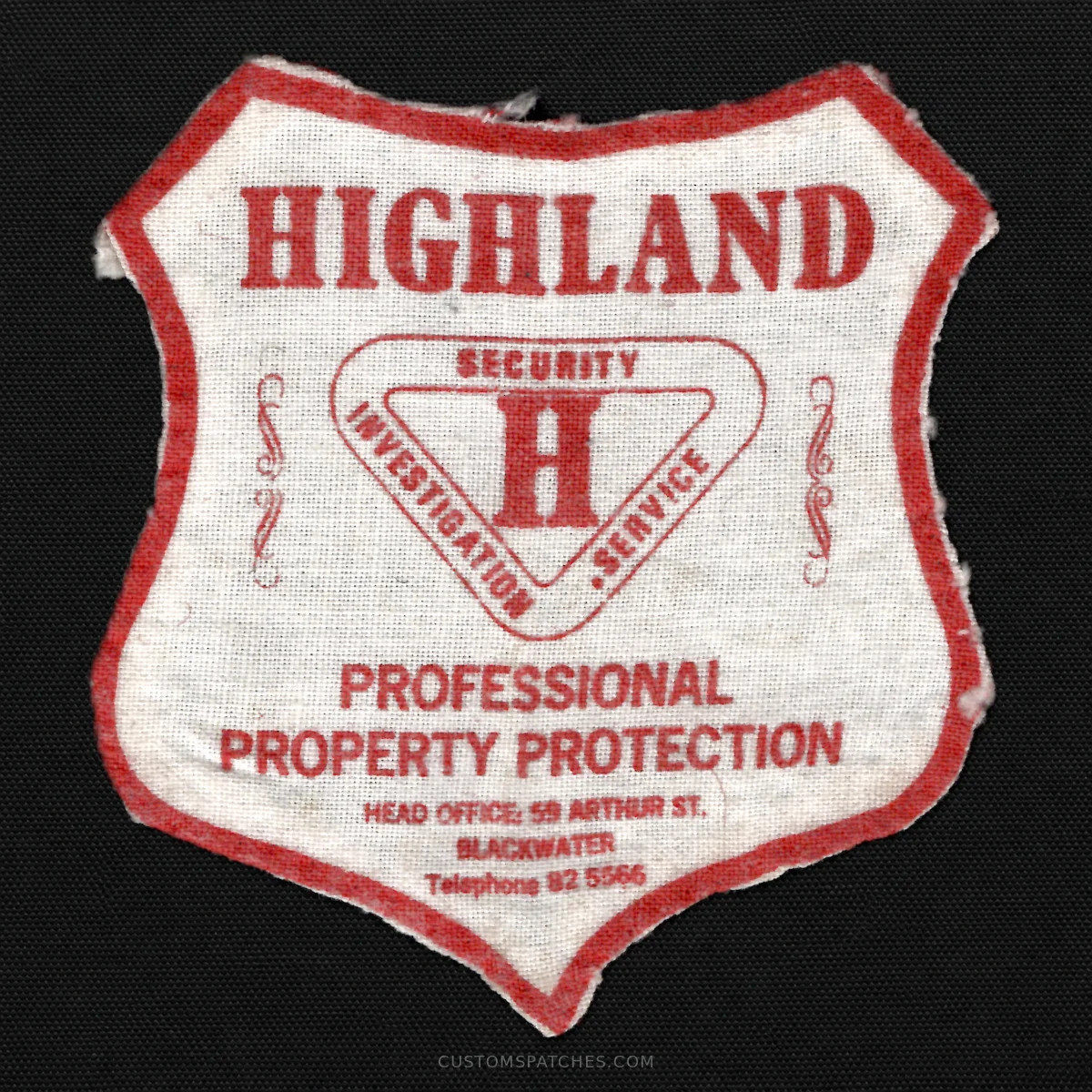 HIGHLAND SECURITY INVESTIGATION SERVICE – Australia – Patch
