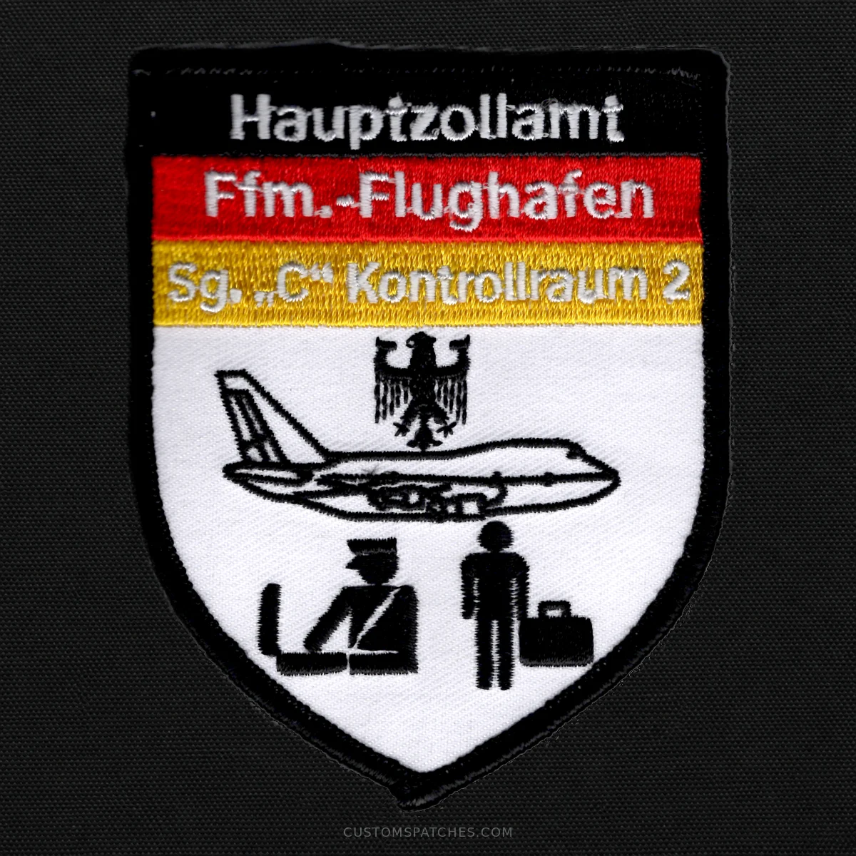Hauptzollamt Ffm.-Flughafen Sg. "C" Kontrollraum 2 – Germany – Patch