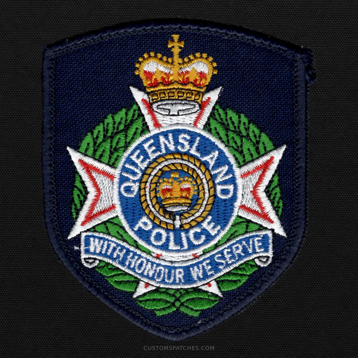 QUEENSLAND POLICE WITH HONOUR WE SERVE – Australia – Patch