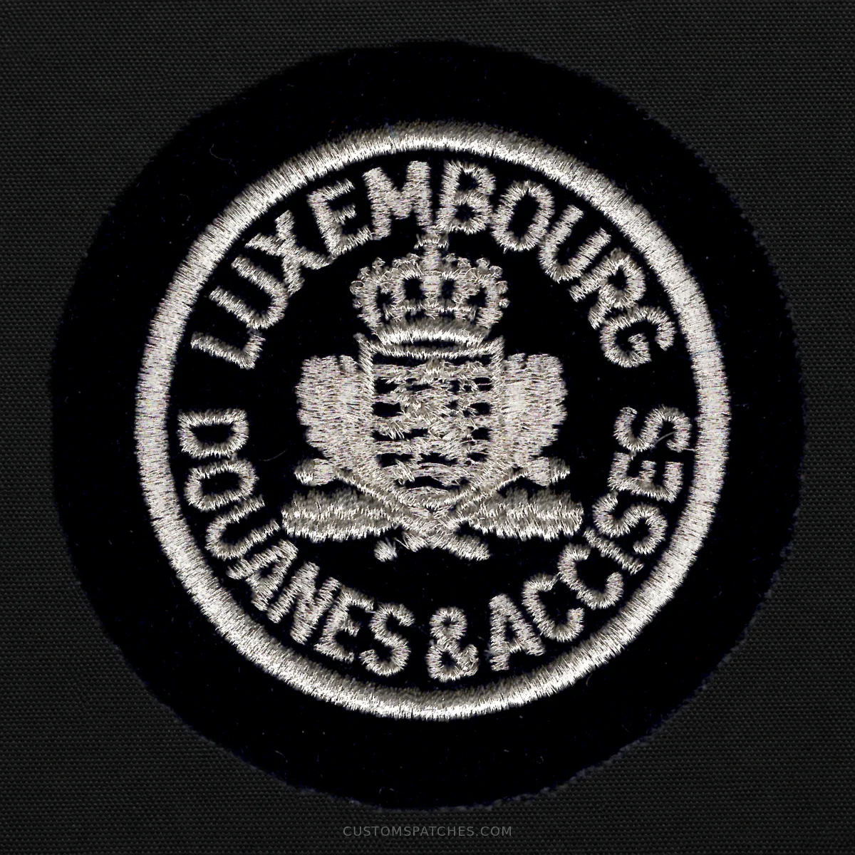 LUXEMBOURG DOUANES & ACCISES – Customs and Excise Agency – Luxembourg – Patch