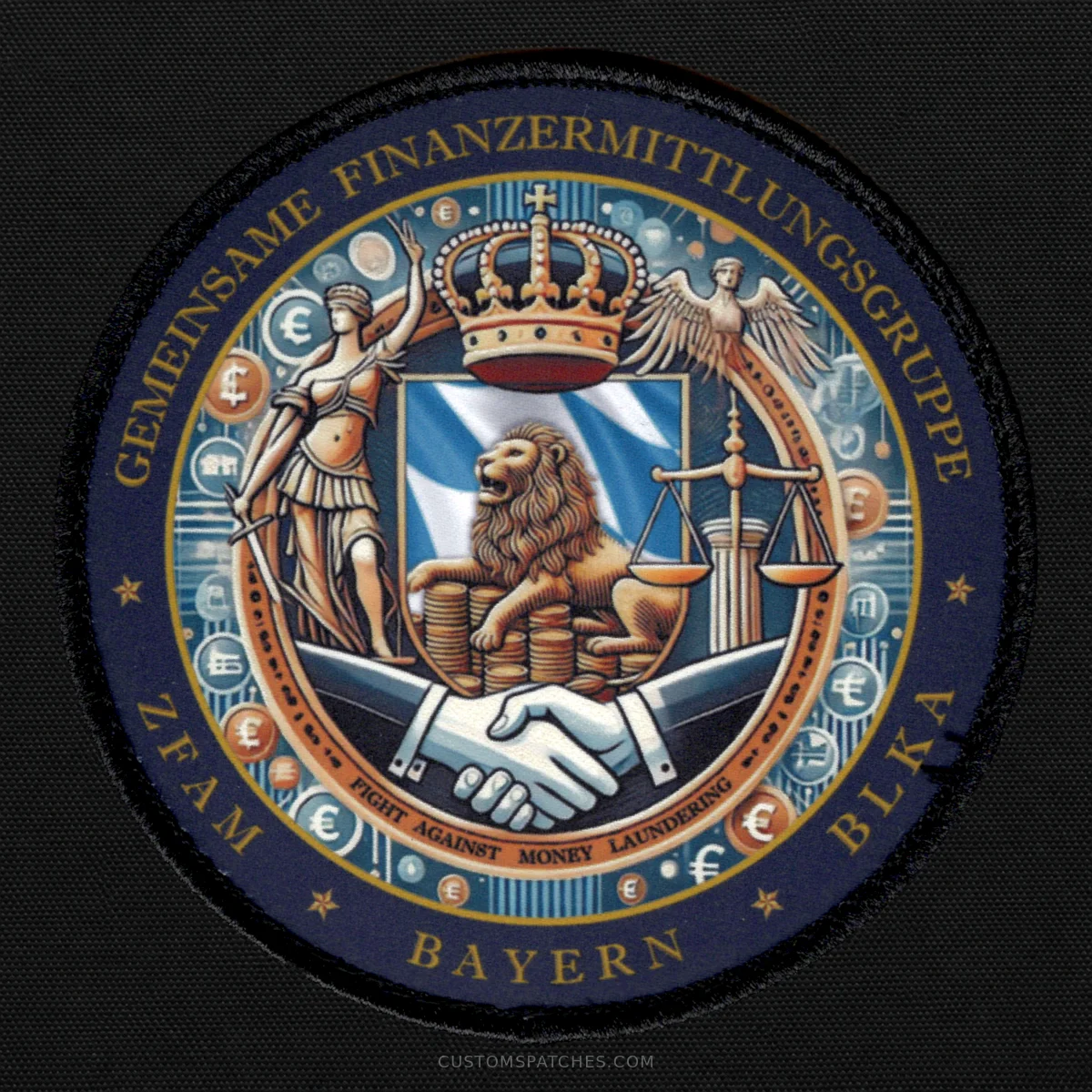 GEMEINSAME FINANZERMITTLUNGSGRUPPE ZFAM BAYERN BLKA – Section 400 – Joint Financial Investigation Group (GFG) Bavaria – Germany – Patch