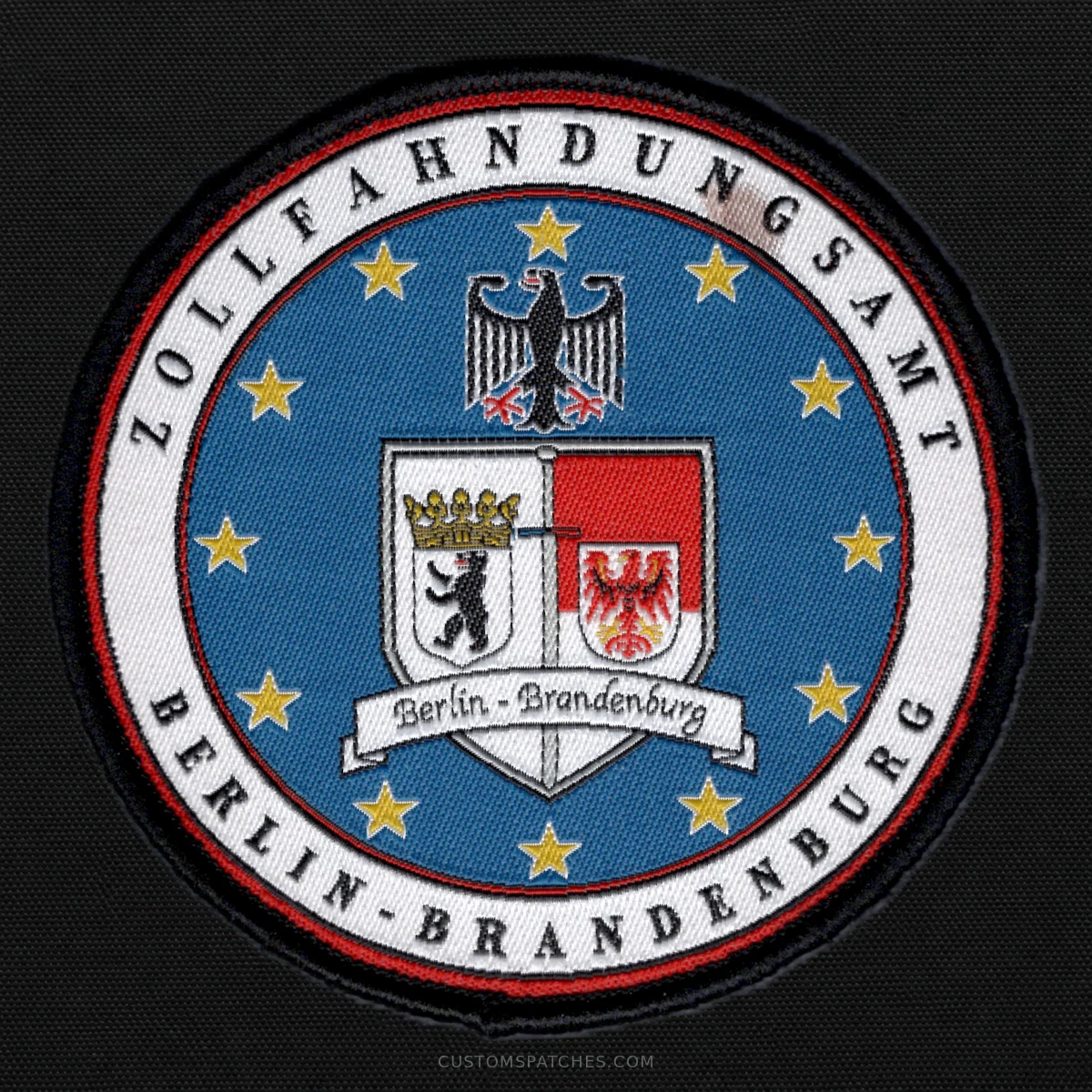 ZOLLFAHNDUNGSAMT BERLIN-BRANDENBURG – Customs Investigation Office Berlin-Brandenburg – Germany – Patch