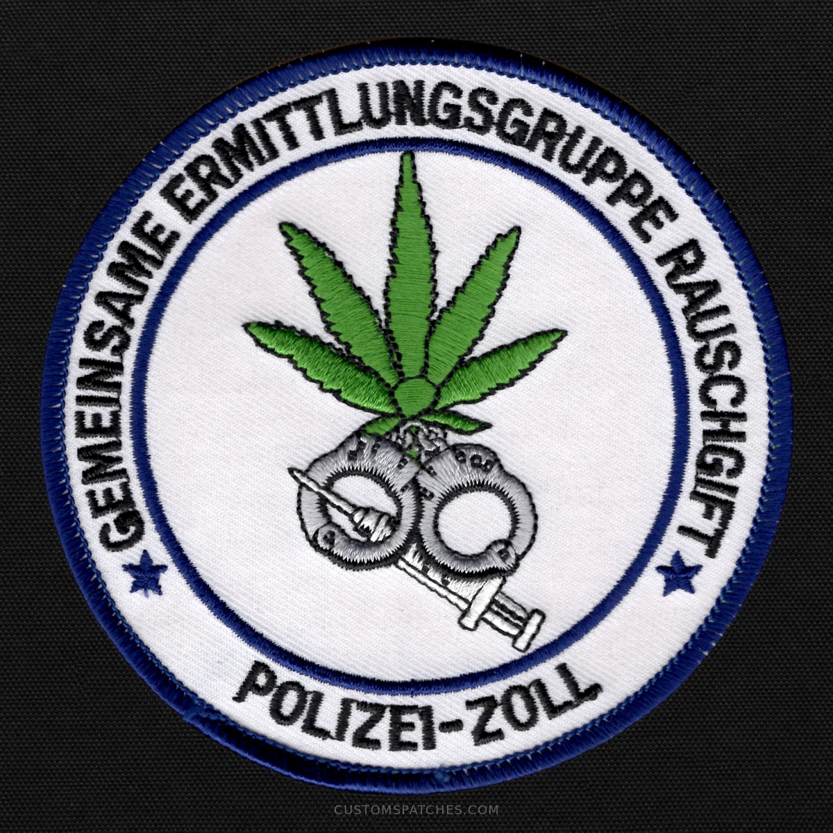 GEMEINSAME ERMITTLUNGSGRUPPE RAUSCHGIFT POLIZEI-ZOLL – Federal Ministry of Finance – Germany – Patch
