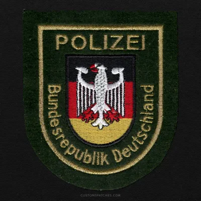 POLIZEI Bundesrepublik Deutschland – Germany – Patch