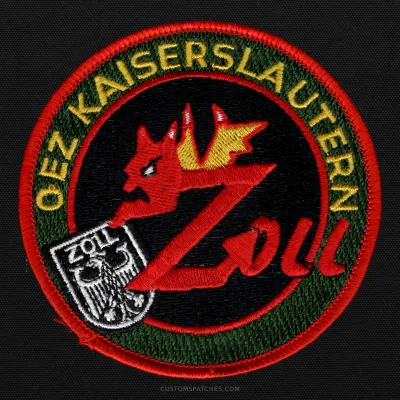 OEZ KAISERSLAUTERN ZOLL – Section 200 - Customs Surveillance Unit Kaiserslautern – Germany – Patch