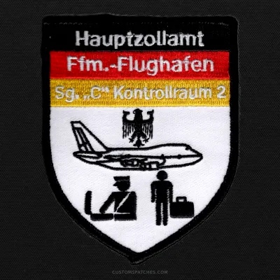 Hauptzollamt Ffm.-Flughafen Sg. "C" Kontrollraum 2 – Germany – Patch