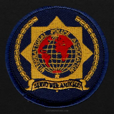 INTERNATIONAL POLICE ASSOCIATION SERVO PER AMIKECO – Germany – Patch
