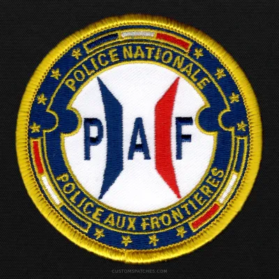 POLICE NATIONALE PAF POLICE AUX FRONTIERES – France – Patch